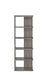 Harrison 5-tier Bookcase Weathered Grey - U&U Home Budget Furniture (Carteret, NJ)