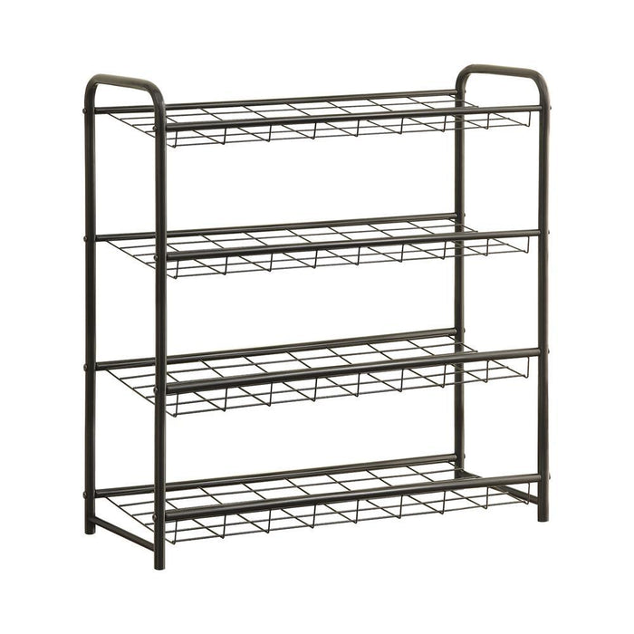 Vivian 3-drawer Shoe Cabinet Black - U&U Home Budget Furniture (Carteret, NJ)