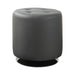 Bowman Round Upholstered Ottoman Grey - U&U Home Budget Furniture (Carteret, NJ)