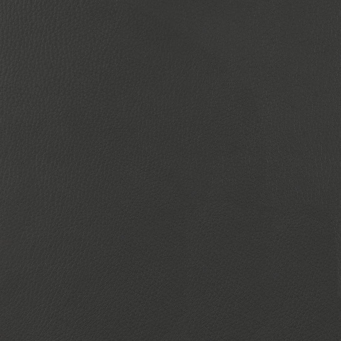 Bowman Round Upholstered Ottoman Grey - U&U Home Budget Furniture (Carteret, NJ)