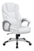 Kaffir Adjustable Height Office Chair White and Silver - U&U Home Budget Furniture (Carteret, NJ)
