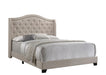 Sonoma Camel Back Full Bed Beige - U&U Home Budget Furniture (Carteret, NJ)