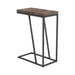 Sergio Chevron Rectangular Accent Table Tobacco - U&U Home Budget Furniture (Carteret, NJ)