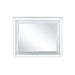 Gunnison Dresser Mirror with LED Lighting Silver Metallic - U&U Home Budget Furniture (Carteret, NJ)