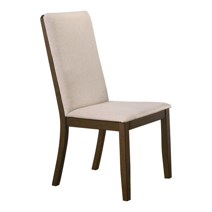 Wethersfield Solid Back Side Chairs Latte (Set of 2) - U&U Home Budget Furniture (Carteret, NJ)