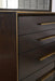 Durango 8-drawer Dresser Smoked Peppercorn - U&U Home Budget Furniture (Carteret, NJ)