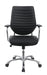 Chase High Back Office Chair Black and Chrome - U&U Home Budget Furniture (Carteret, NJ)