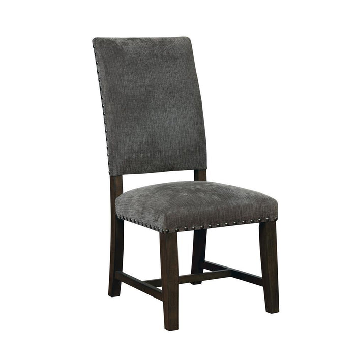 Twain Upholstered Side Chairs Beige (Set of 2) - U&U Home Budget Furniture (Carteret, NJ)