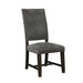 Twain Upholstered Side Chairs Beige (Set of 2) - U&U Home Budget Furniture (Carteret, NJ)