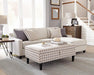 Mcloughlin Upholstered Sectional Platinum - U&U Home Budget Furniture (Carteret, NJ)