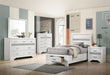 Miranda Full & Twin Storage Bed White - U&U Home Budget Furniture (Carteret, NJ)