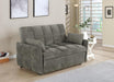 Cotswold Tufted Cushion Sleeper Sofa Bed Light Grey & Dark Grey - U&U Home Budget Furniture (Carteret, NJ)