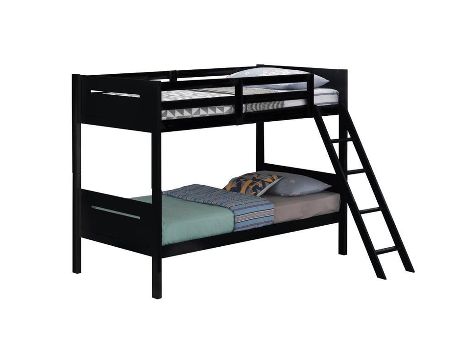 G405051 Twin/Twin Bunk Bed - U&U Home Budget Furniture (Carteret, NJ)