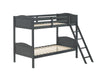 G405051 Twin/Twin Bunk Bed - U&U Home Budget Furniture (Carteret, NJ)