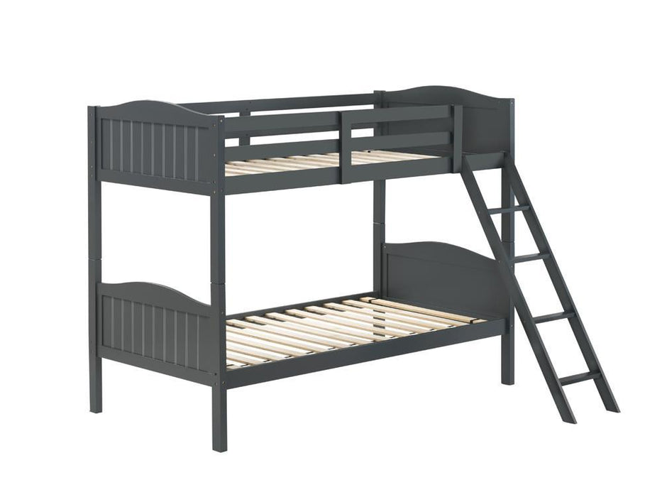 G405051 Twin/Twin Bunk Bed - U&U Home Budget Furniture (Carteret, NJ)