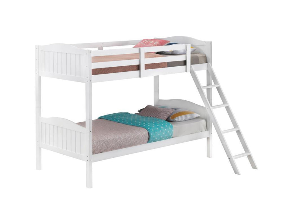 G405051 Twin/Twin Bunk Bed - U&U Home Budget Furniture (Carteret, NJ)