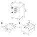 Skylar Desk Sets - U&U Home Budget Furniture (Carteret, NJ)