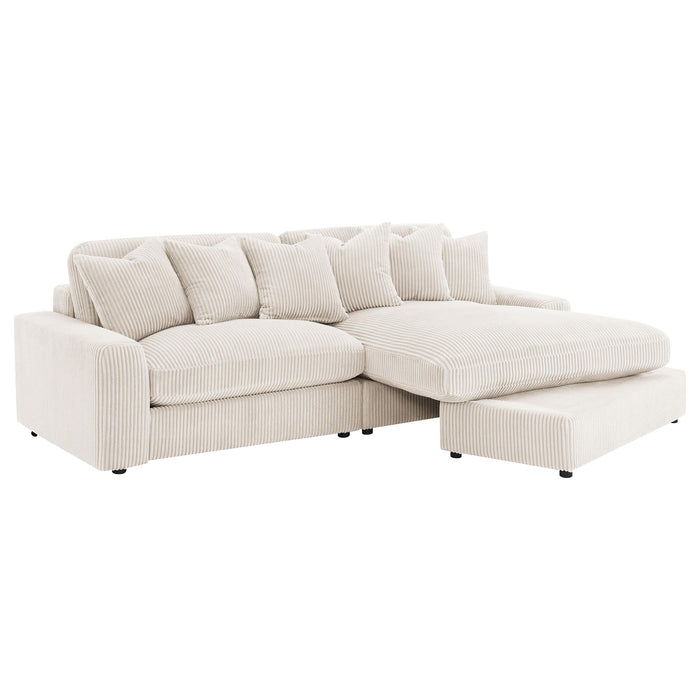 Blaine Stationary Sectionals - U&U Home Budget Furniture (Carteret, NJ)