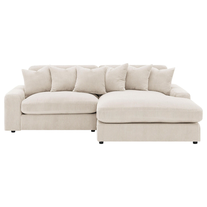 Blaine Stationary Sectionals - U&U Home Budget Furniture (Carteret, NJ)