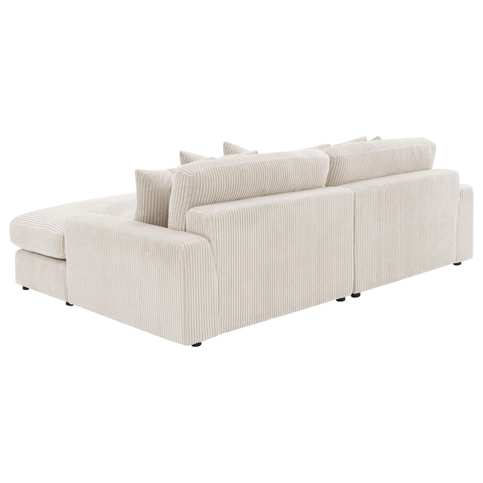 Blaine Stationary Sectionals - U&U Home Budget Furniture (Carteret, NJ)