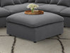 Hobson Ottomans - U&U Home Budget Furniture (Carteret, NJ)