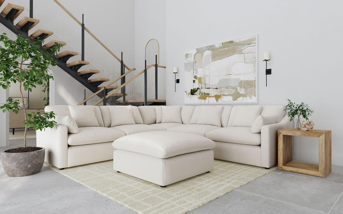 Hobson 6 Piece Sectionals - U&U Home Budget Furniture (Carteret, NJ)
