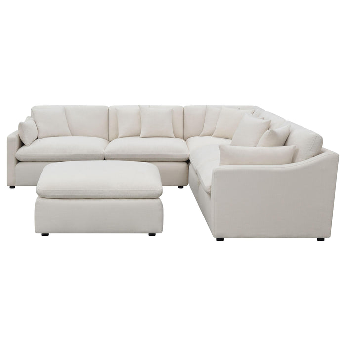 Hobson 6 Piece Sectionals - U&U Home Budget Furniture (Carteret, NJ)