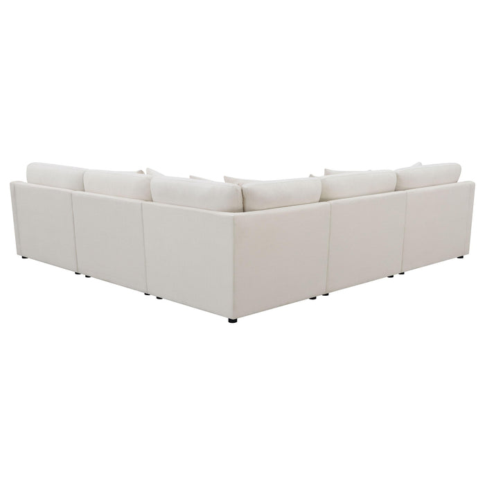 Hobson 6 Piece Sectionals - U&U Home Budget Furniture (Carteret, NJ)