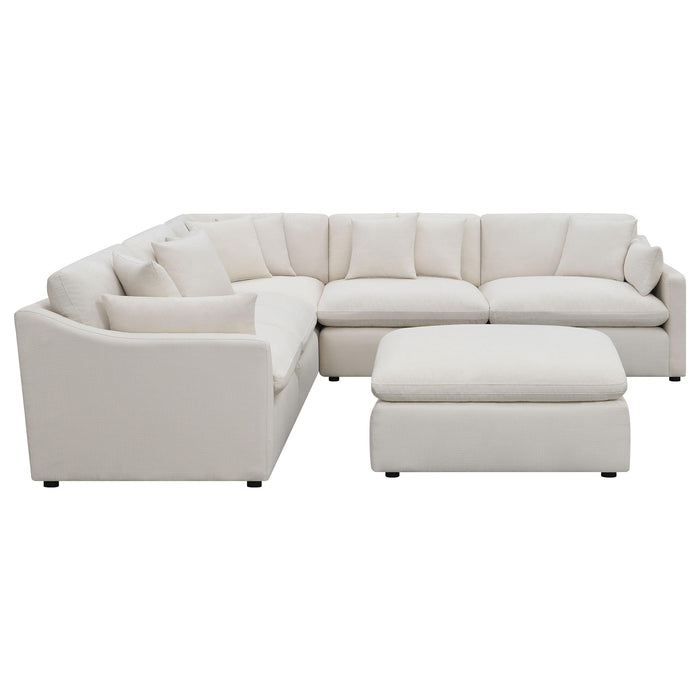 Hobson 6 Piece Sectionals - U&U Home Budget Furniture (Carteret, NJ)