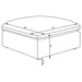 Hobson Ottomans - U&U Home Budget Furniture (Carteret, NJ)