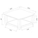 Dixon Table Sets - U&U Home Budget Furniture (Carteret, NJ)