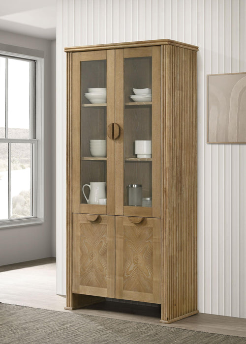Adina Display Cabinets - U&U Home Budget Furniture (Carteret, NJ)
