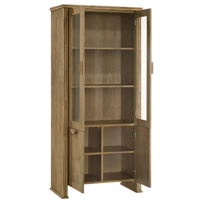 Adina Display Cabinets - U&U Home Budget Furniture (Carteret, NJ)