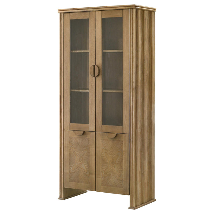 Adina Display Cabinets - U&U Home Budget Furniture (Carteret, NJ)