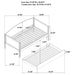 Bozeman Daybeds - U&U Home Budget Furniture (Carteret, NJ)