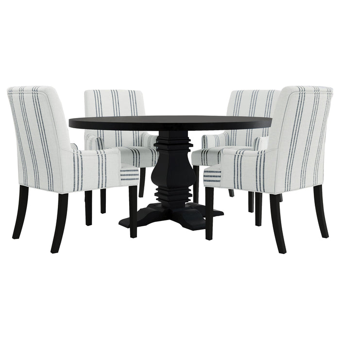 Herran Arm Chairs - U&U Home Budget Furniture (Carteret, NJ)