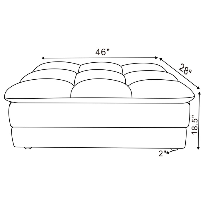 Atlantic Ottomans - U&U Home Budget Furniture (Carteret, NJ)