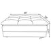 Atlantic Ottomans - U&U Home Budget Furniture (Carteret, NJ)