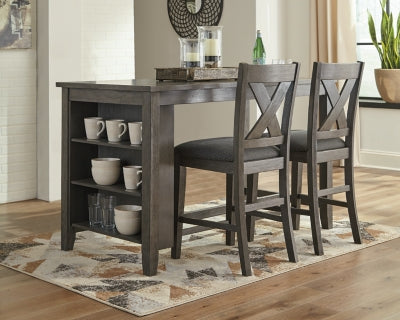 Caitbrook Counter Height Dining Package - U&U Home Budget Furniture (Carteret, NJ)