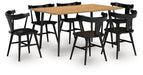 Gretlynn Dining Package - U&U Home Budget Furniture (Carteret, NJ)
