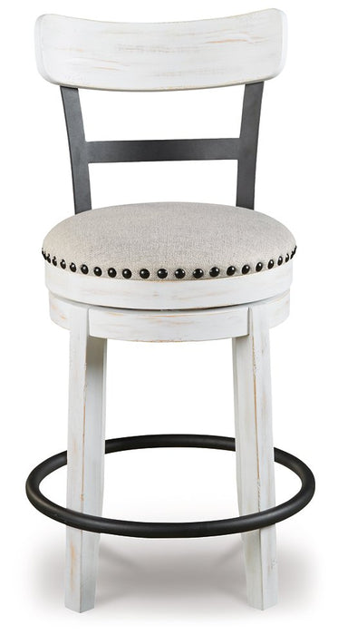 Valebeck Counter Height Bar Stool - U&U Home Budget Furniture (Carteret, NJ)