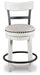 Valebeck Counter Height Bar Stool - U&U Home Budget Furniture (Carteret, NJ)