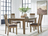 Urbinforte Dinning Room Set - U&U Home Budget Furniture (Carteret, NJ)