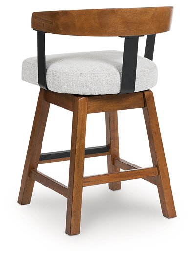 Ralene Counter Height Barstool (Set of 2) - U&U Home Budget Furniture (Carteret, NJ)