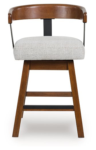 Ralene Counter Height Barstool (Set of 2) - U&U Home Budget Furniture (Carteret, NJ)