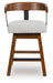 Ralene Counter Height Barstool (Set of 2) - U&U Home Budget Furniture (Carteret, NJ)