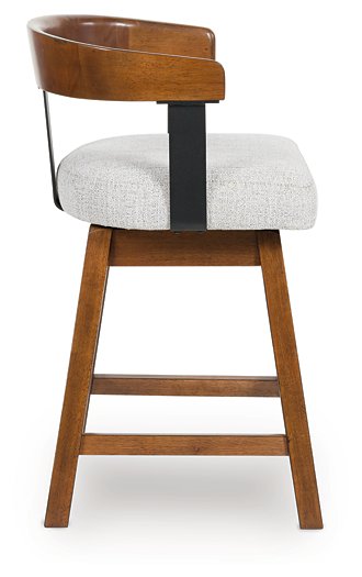 Ralene Counter Height Barstool (Set of 2) - U&U Home Budget Furniture (Carteret, NJ)