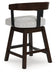 Haddigan Counter Height Barstool (Set of 2) - U&U Home Budget Furniture (Carteret, NJ)