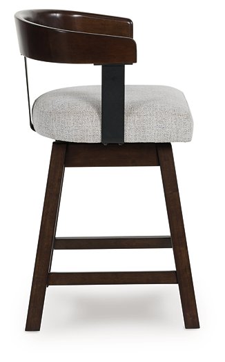 Haddigan Counter Height Barstool (Set of 2) - U&U Home Budget Furniture (Carteret, NJ)