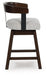 Haddigan Counter Height Barstool (Set of 2) - U&U Home Budget Furniture (Carteret, NJ)